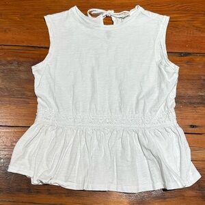Barbour Tank, White, Women's 4